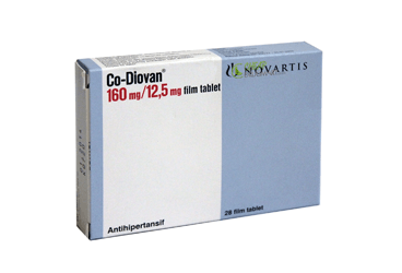 CO-DIOVAN 160/12,5 MG 28 FILM TABLET